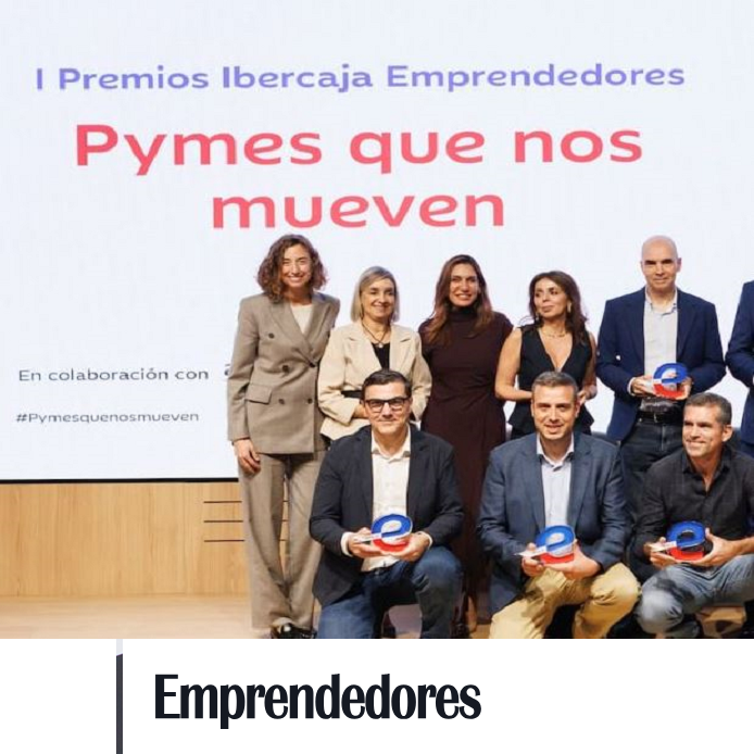 ✅ 2025/10/20 ➡ Todos los galardonados de los Premios Ibercaja – Emprendedores: ‘Pymes que nos mueven’